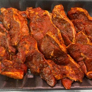 Minted Lamb Steaks - 8 Pack