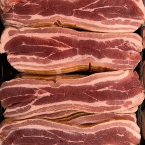 Un-smoked streaky bacon 2.27kg pack